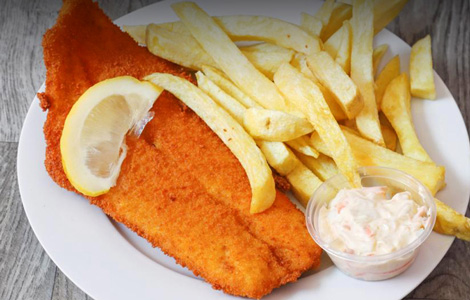 the kraken chippy  fish and chips