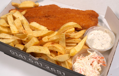 the kraken chippy  fish and chips